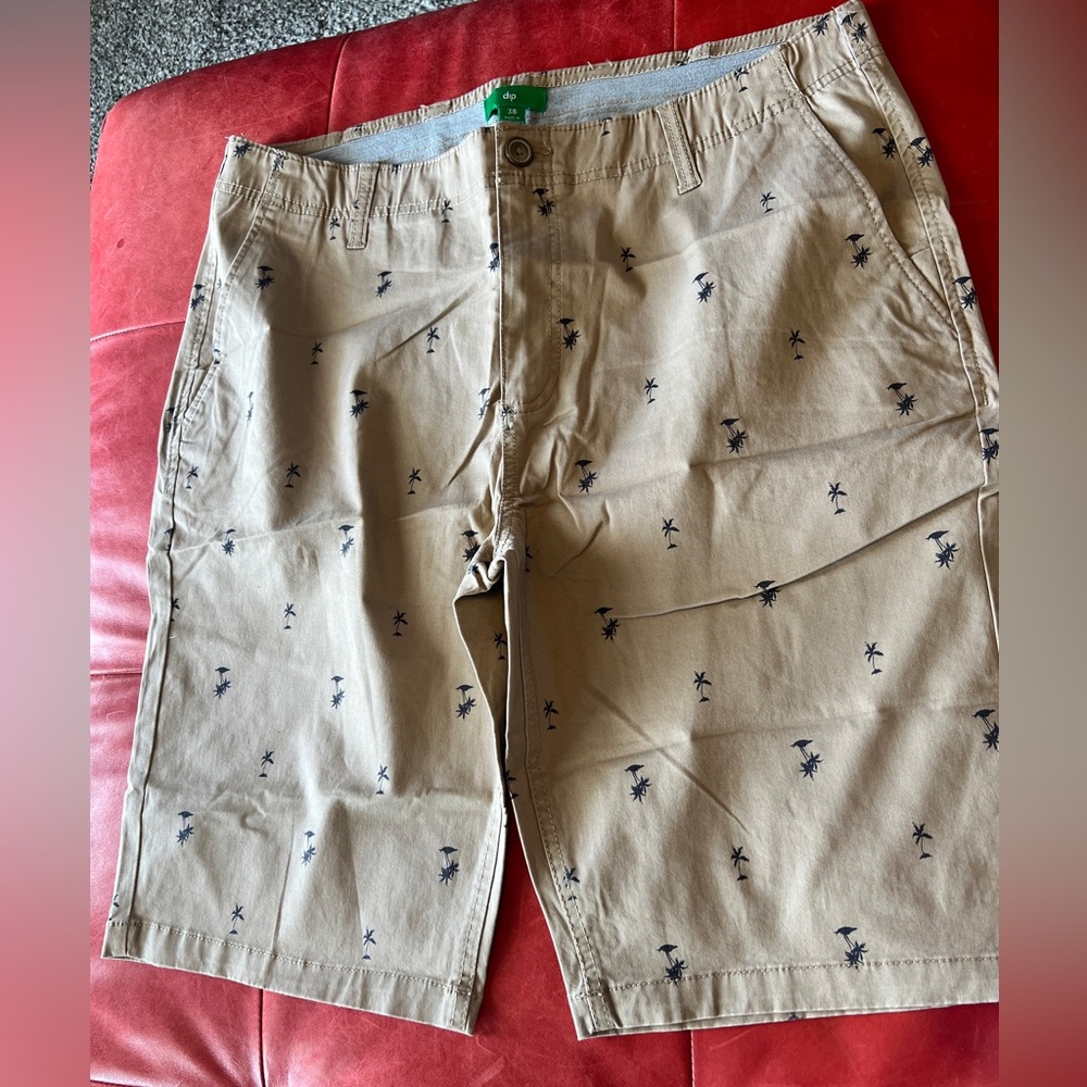 Dip palm tree print shorts size 38